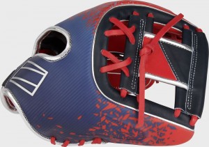 Rawlings Rev1x 11.5" Francisco Lindor Infield Navy / Deep Red | X4pzgyWg