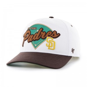 Rawlings San Diego Padres Rawlings '47 Brand Hitch Hat White | 1v4m3gSW