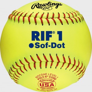 Rawlings USA Rif 1 Official 11"S Softball Yellow | pW5Uaz9c