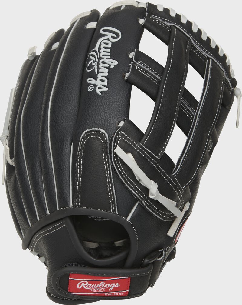 Rawlings 13-Inch Rsb Outfield Black / Grey | k5GcwIFk