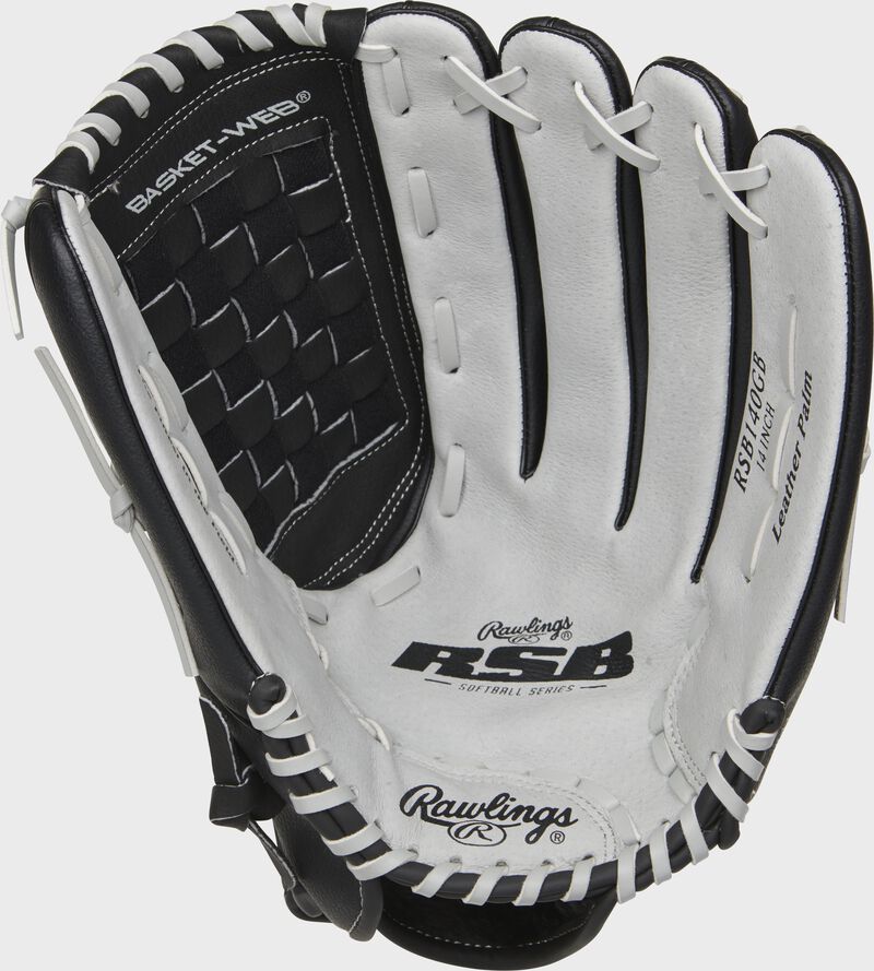 Rawlings 14-Inch Rsb Outfield Black / Grey | CTzUZaAf