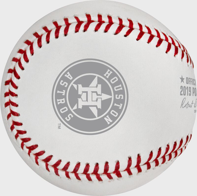 Rawlings 2019 Houston Astros American League Champions Baseball White | itG46R56