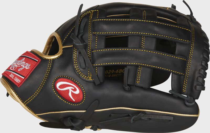 Rawlings 2021 12.75-Inch R9 Series Outfield Black | 41HrU8tS