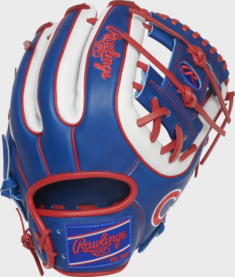 Rawlings 2021 Chicago Cubs Heart Of The Hide Infield Royal / White / Deep Red | sQrl2oX4