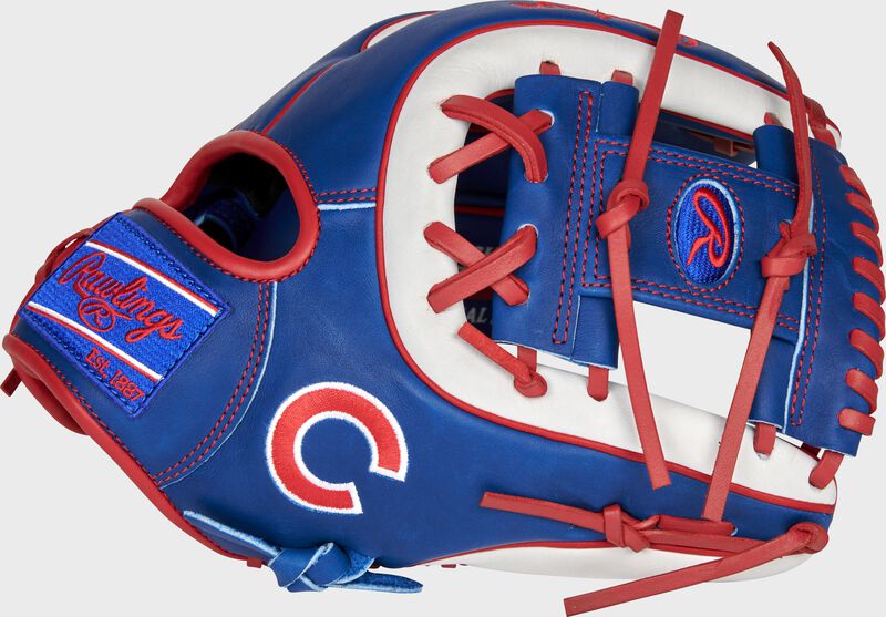 Rawlings 2021 Chicago Cubs Heart Of The Hide Infield Royal / White / Deep Red | sQrl2oX4