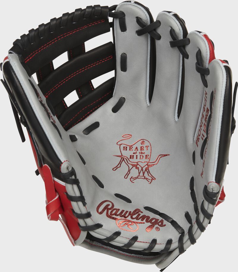 Rawlings 2021 Cincinnati Reds Heart Of The Hide Infield Deep Red / Black / Grey | FZ3q6xws