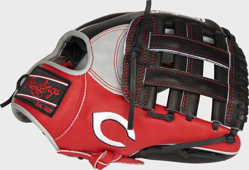 Rawlings 2021 Cincinnati Reds Heart Of The Hide Infield Deep Red / Black / Grey | FZ3q6xws