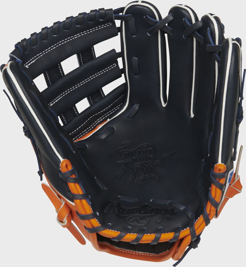 Rawlings 2021 Detroit Tigers Heart Of The Hide Infield Orange / Navy | 049r8y7e