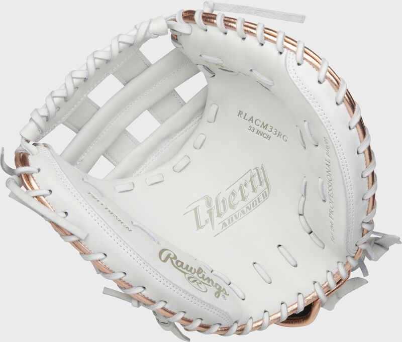 Rawlings 2021 Liberty Advanced 33-Inch Catcher White / Black | nhfakSoD