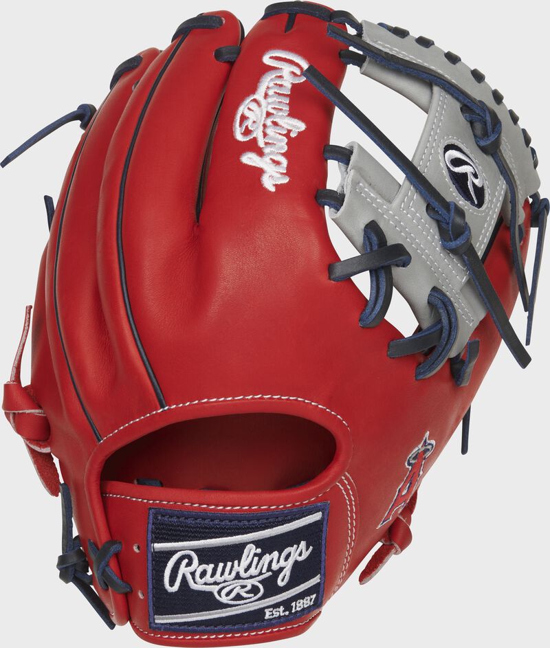 Rawlings 2021 Los Angeles Angels Heart Of The Hide Infield Deep Red | 0UmIKS02