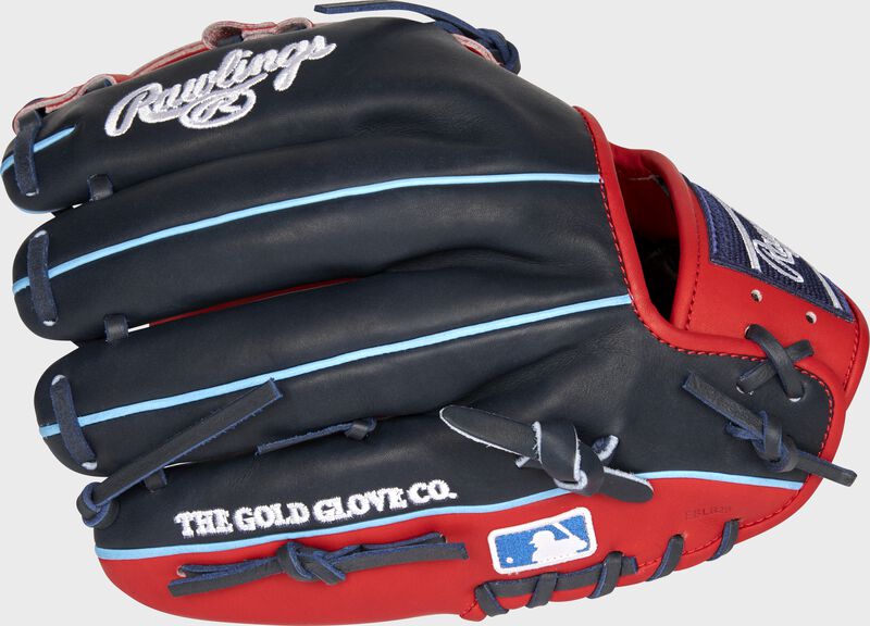 Rawlings 2021 Minnesota Twins Heart Of The Hide Infield Navy / Deep Red | s058tszU