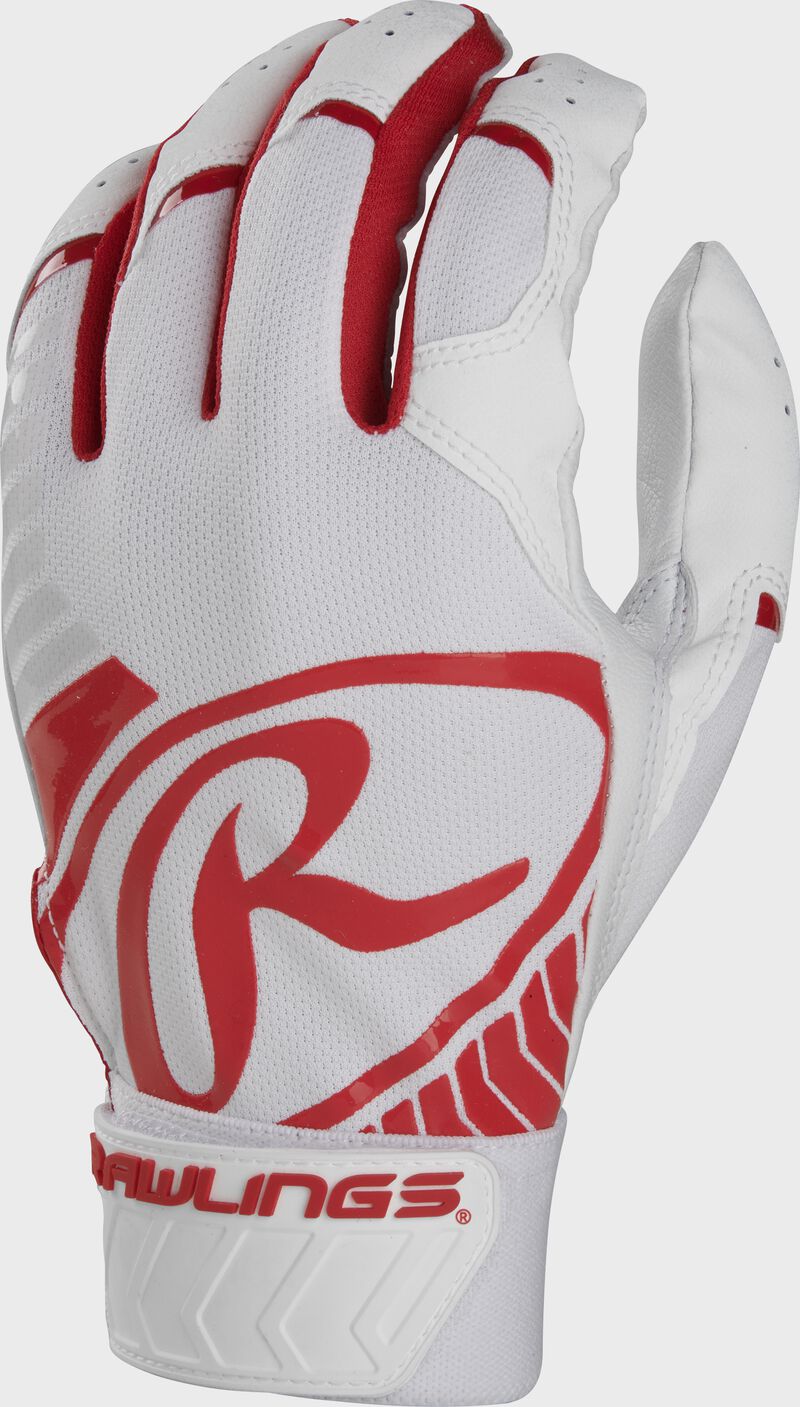 Rawlings 2021 Rawlings 5150tings Sizes Batting Gloves White / Red | W72N0HQG