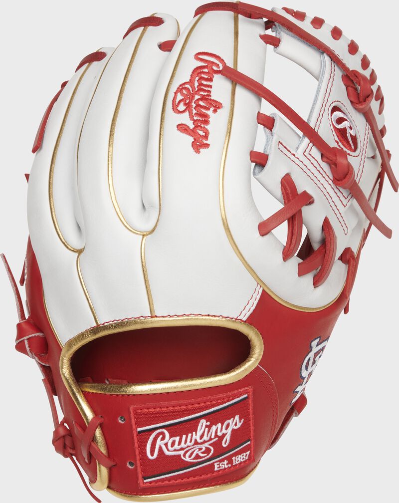 Rawlings 2021 St. Louis Cardinals Heart Of The Hide Infield Deep Red / White | iKH1kovN