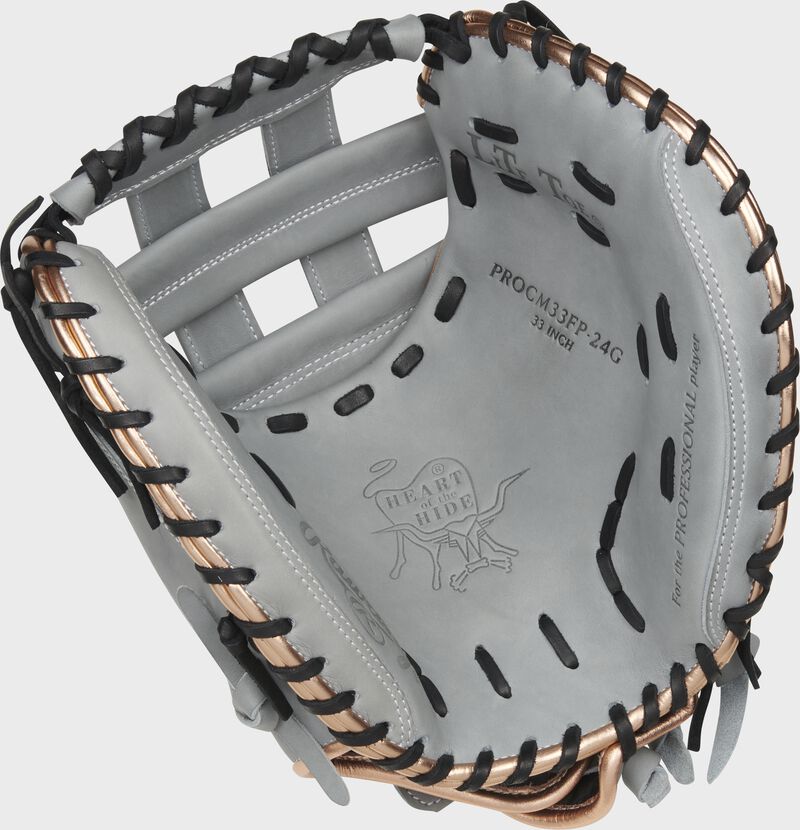 Rawlings 2022 Heart Of The Hide 33 Catcher Grey | USHiIe7w