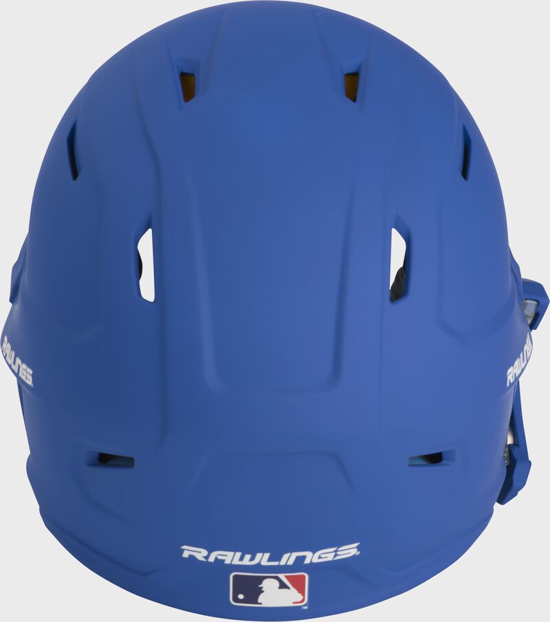 Rawlings 2022 Mach Adjust Left Handed Batting Helmet Blue | SIYmo0If