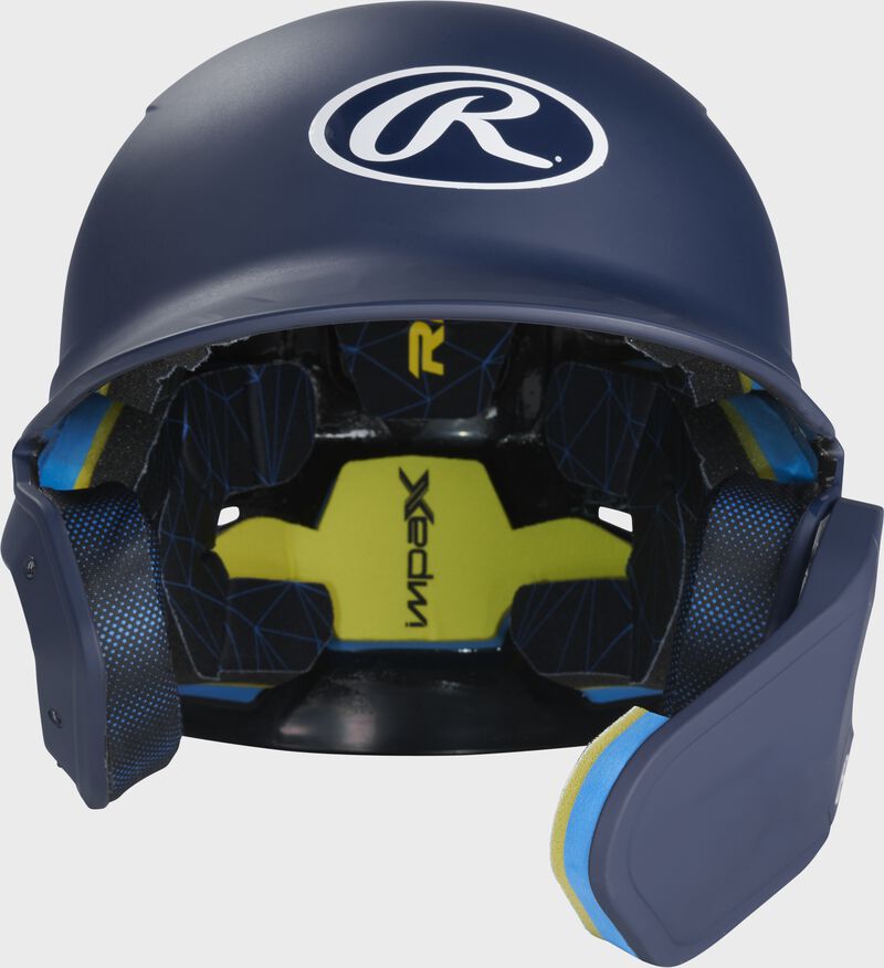 Rawlings 2022 Mach Adjust Right Handed Batting Helmet Navy | 9H0KiF2s