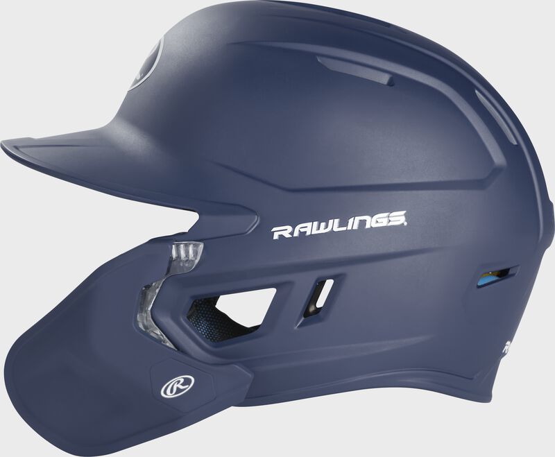 Rawlings 2022 Mach Adjust Right Handed Batting Helmet Navy | 9H0KiF2s