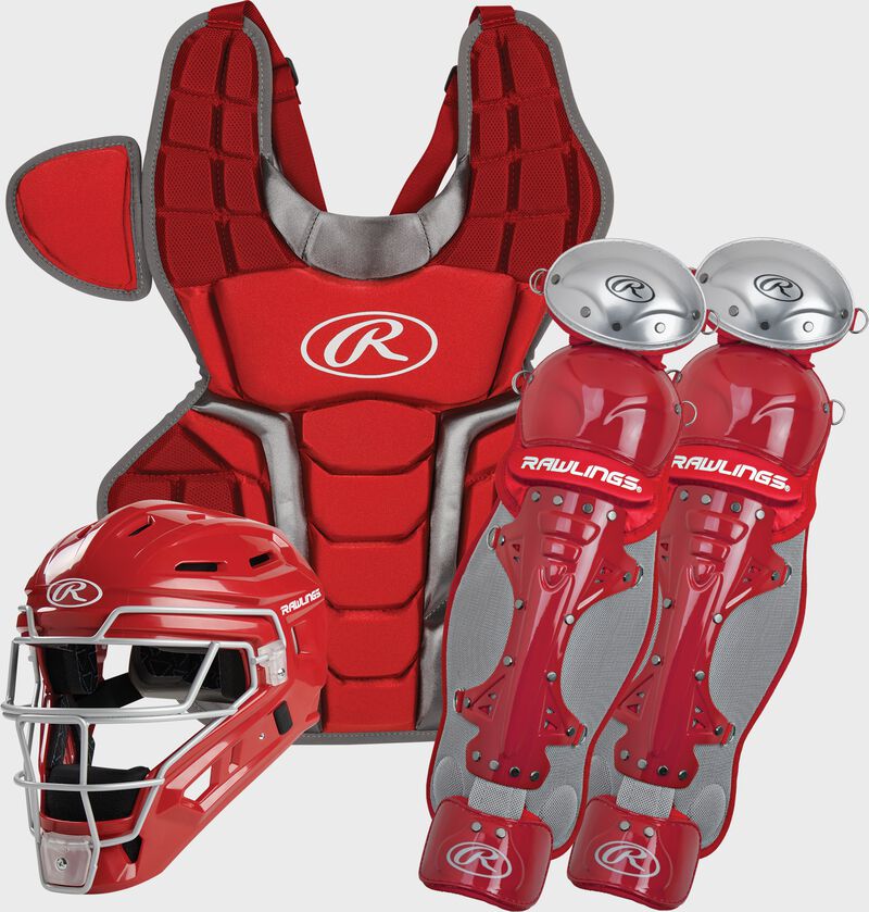 Rawlings 2022 Renegade 2.0 Set Catcher's Gear Red | GfCkXW4I