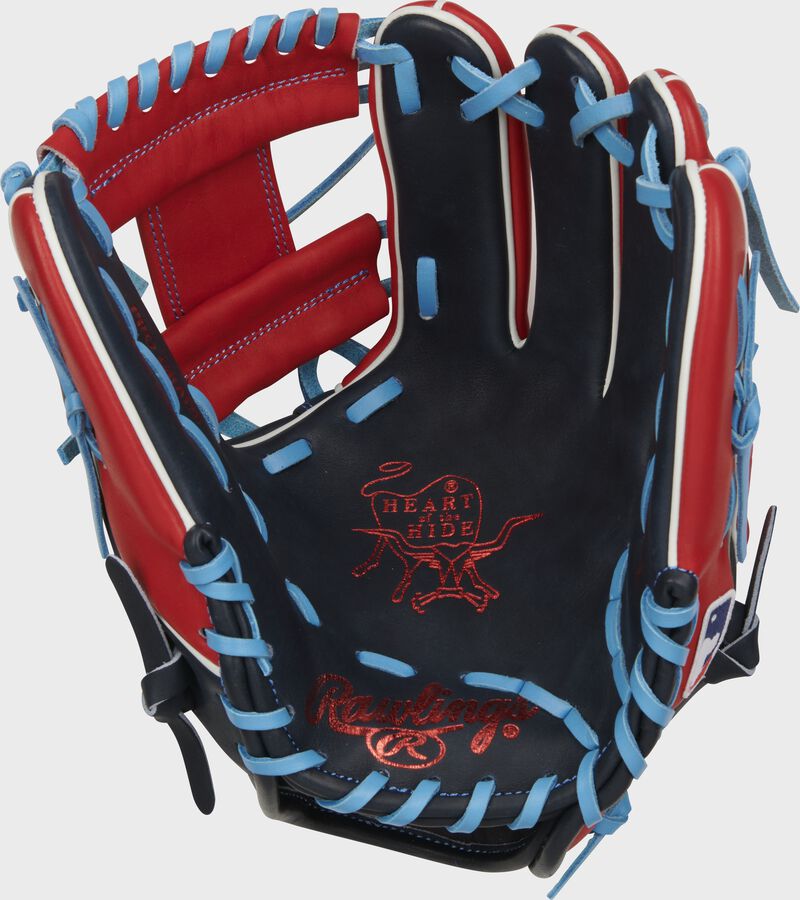 Rawlings 2023 St Louis Cardinals Heart Of The Hide Infield Deep Red / Navy | 49Shj8Fm