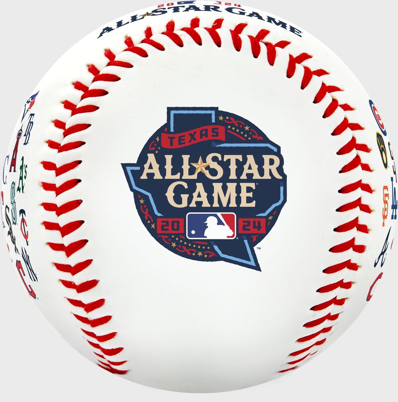 Rawlings 2024 Mlb All-Star Game Team Logos Replica Baseball White | J9jsKSZ4