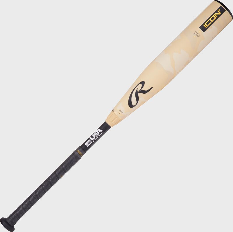 Rawlings 2025 Rawlings Icon USA, -8 Baseball Brown | wWazm5jw