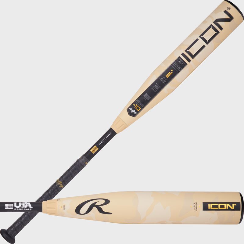 Rawlings 2025 Rawlings Icon USA, -8 Baseball Brown | wWazm5jw