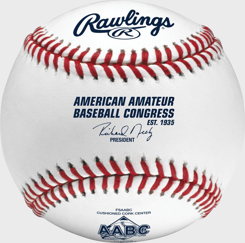 Rawlings American Amateur Congress Flat Seam, Fsaabc Baseball White | IZqw4xwD