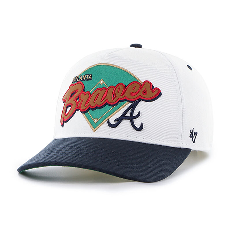 Rawlings Atlanta Braves Rawlings '47 Brand Hitch Hat White | avsRTqNn