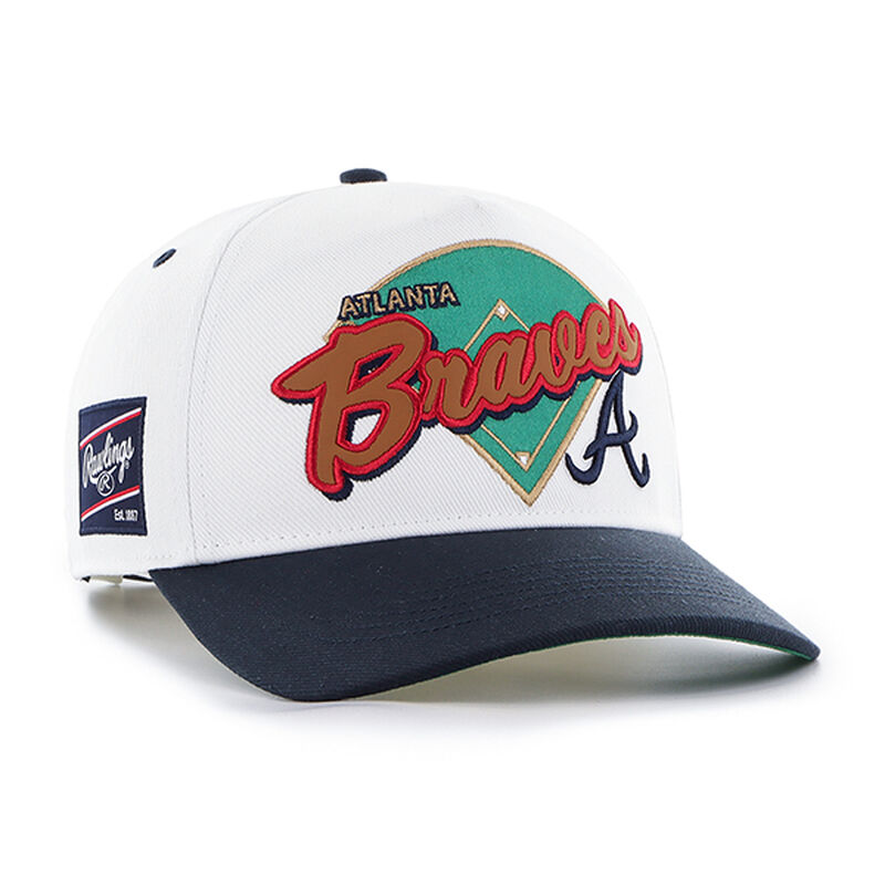 Rawlings Atlanta Braves Rawlings '47 Brand Hitch Hat White | avsRTqNn