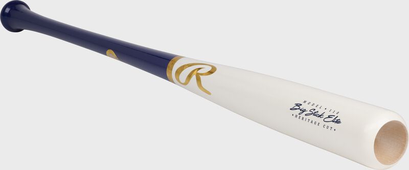 Rawlings Big Stick Elite 110 Birch Wood Baseball White / Blue | uFe18gF0