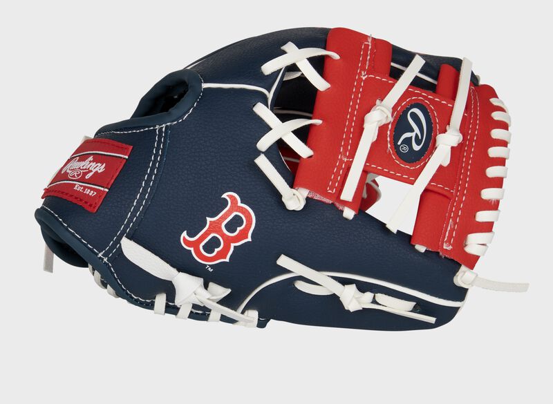 Rawlings Boston Red Sox 10-Inch Team Logo Outfield Navy / Red | 7wAzKsqz