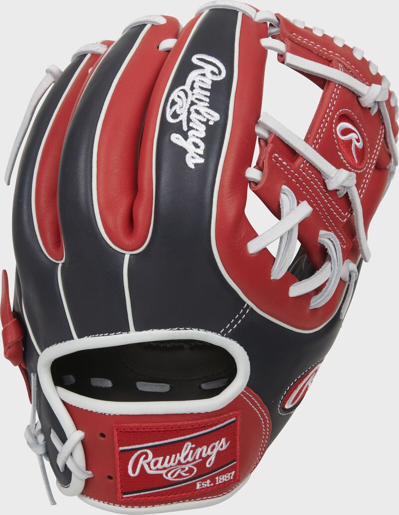 Rawlings Breakout 11.5-Inch I-Web Infield Navy / Deep Red / White | NDAKN8eA