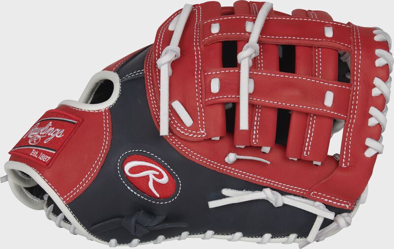 Rawlings Breakout 12.5-Inch First Base Navy / Deep Red / White | arSTpIvc