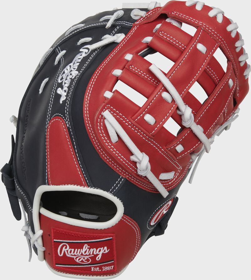 Rawlings Breakout 12.5-Inch First Base Navy / Deep Red / White | arSTpIvc