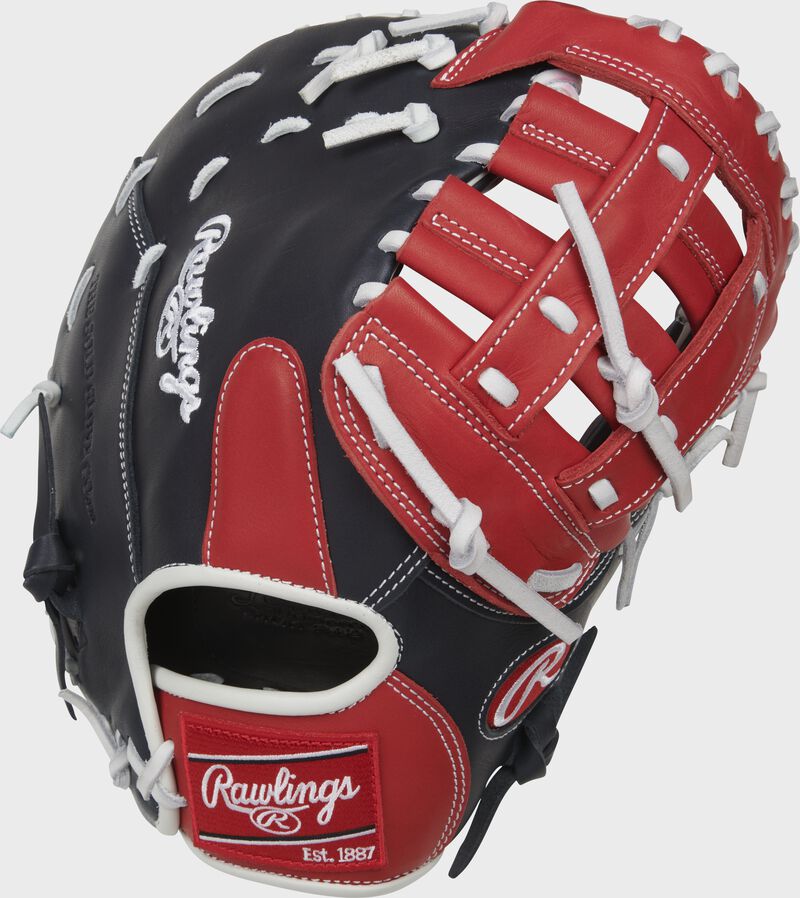 Rawlings Breakout 12-Inch First Base Navy / Deep Red / White | nkr4SacX