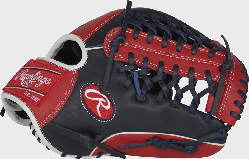 Rawlings Breakout 12-Inch Pitcher Navy / Deep Red / White | 9AQkBJnm