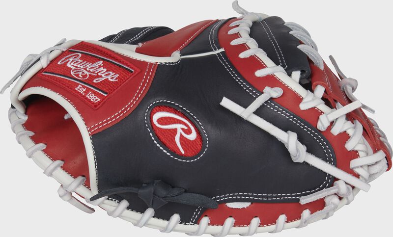 Rawlings Breakout 32.5-Inch Catcher Navy / Deep Red / White | KXhy0x9e