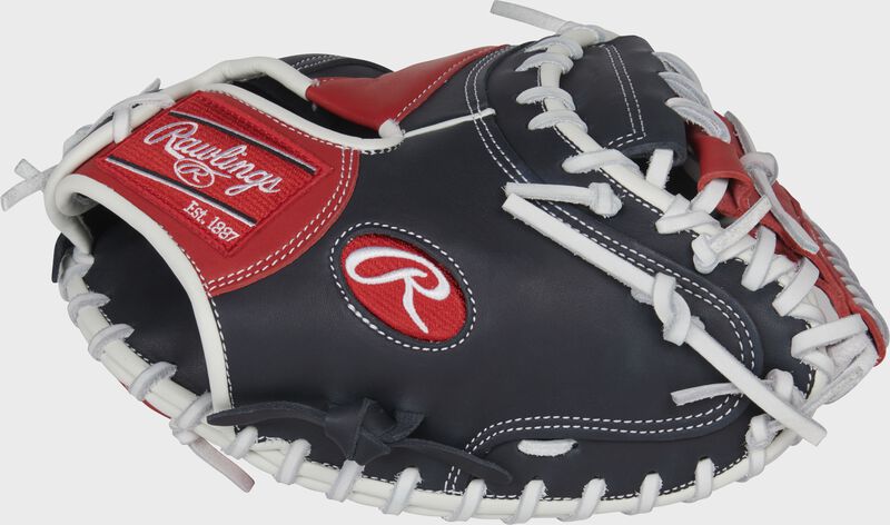 Rawlings Breakout 32-Inch Catcher Navy / Deep Red / White | aUHwmR0R