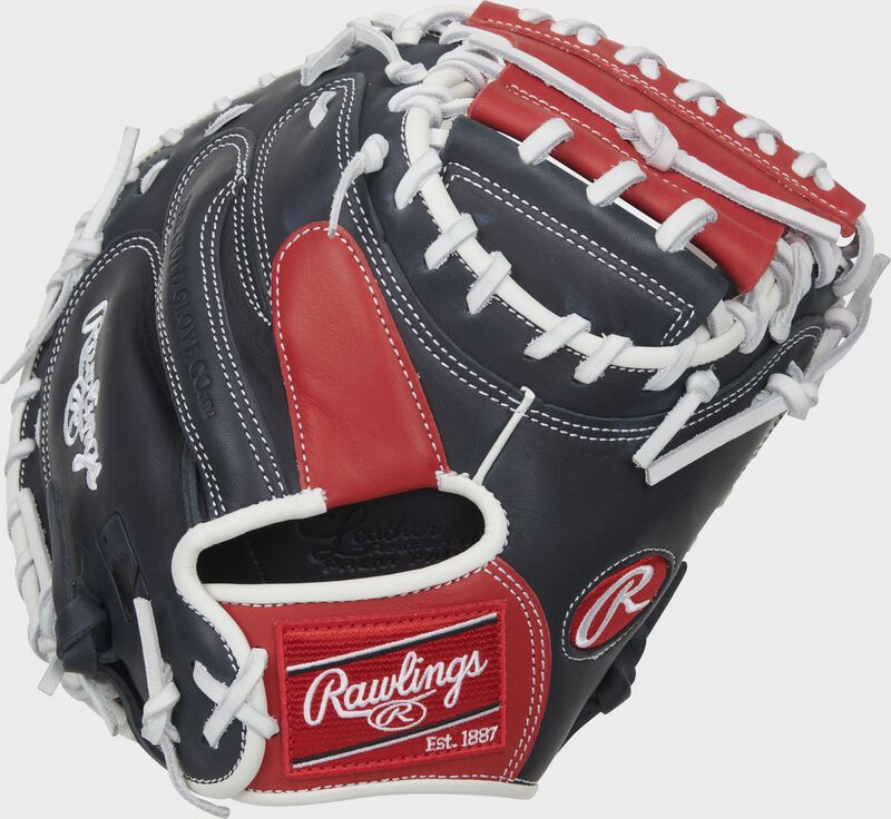 Rawlings Breakout 32-Inch Catcher Navy / Deep Red / White | aUHwmR0R