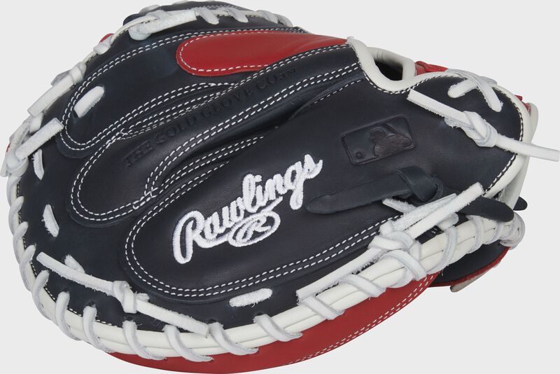 Rawlings Breakout 32-Inch Catcher Navy / Deep Red / White | aUHwmR0R