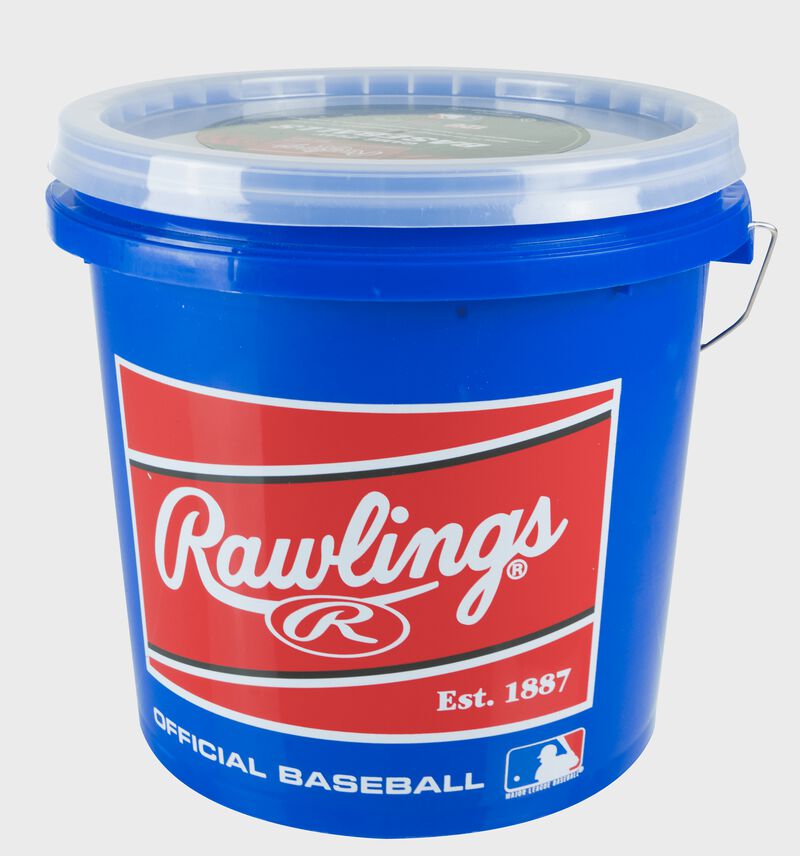 Rawlings Bucket Of 24 R12u Games Baseball White | gR07nzD0