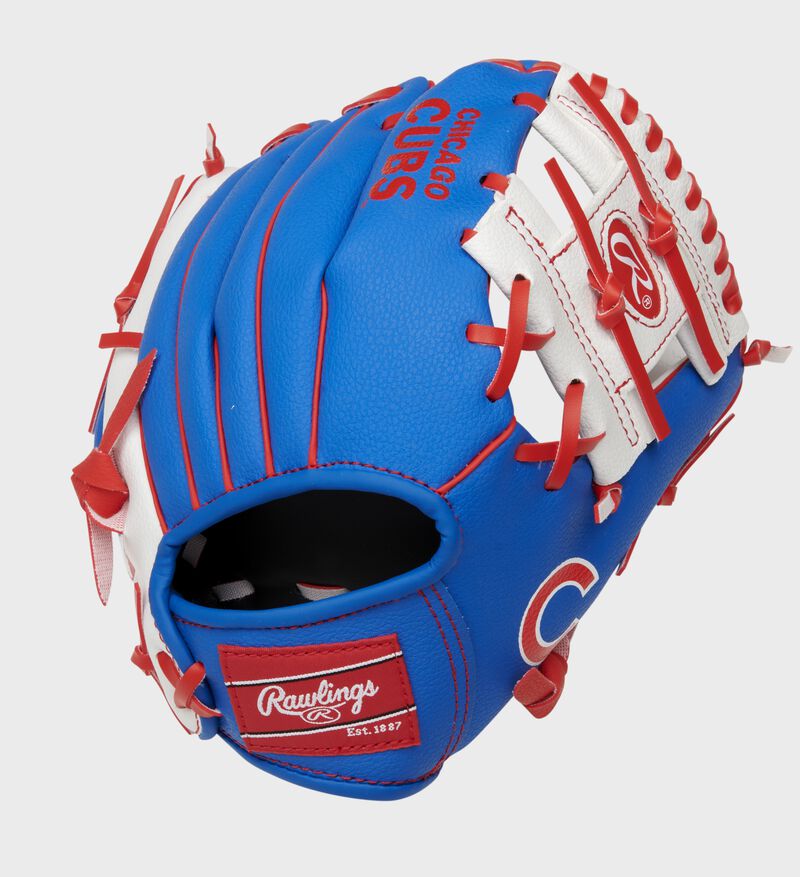 Rawlings Chicago Cubs 10-Inch Team Logo Outfield Blue / White | qUUoU2sS