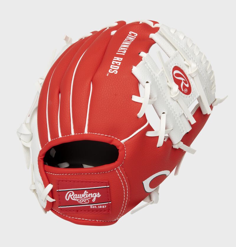 Rawlings Cincinnati Reds 10-Inch Team Logo Outfield Red / White | ty1rIcAD