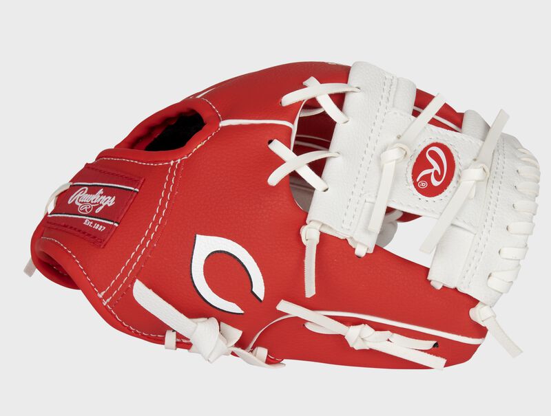 Rawlings Cincinnati Reds 10-Inch Team Logo Outfield Red / White | ty1rIcAD