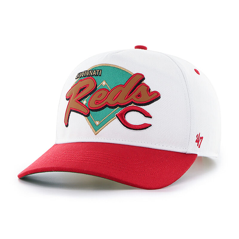 Rawlings Cincinnati Reds Rawlings '47 Brand Hitch Hat White | 8uhSoccp