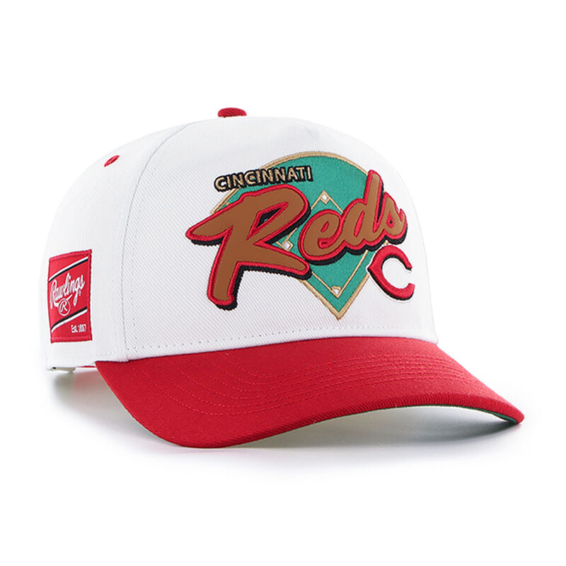 Rawlings Cincinnati Reds Rawlings '47 Brand Hitch Hat White | 8uhSoccp