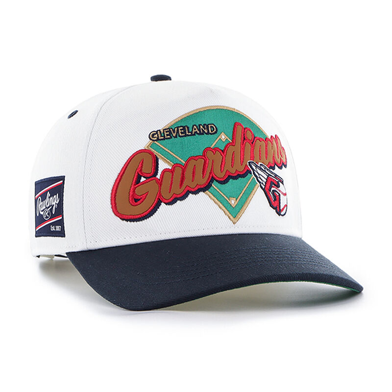 Rawlings Cleveland Guardians Rawlings '47 Brand Hitch Hat White | 1TagaBqI