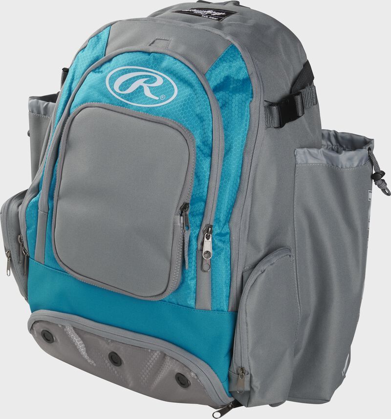 Rawlings Comrade Backpacks Grey / Blue | TJXNIRe8