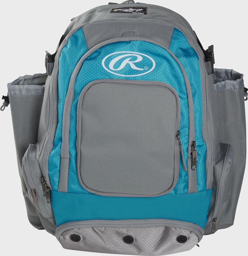 Rawlings Comrade Backpacks Grey / Blue | TJXNIRe8