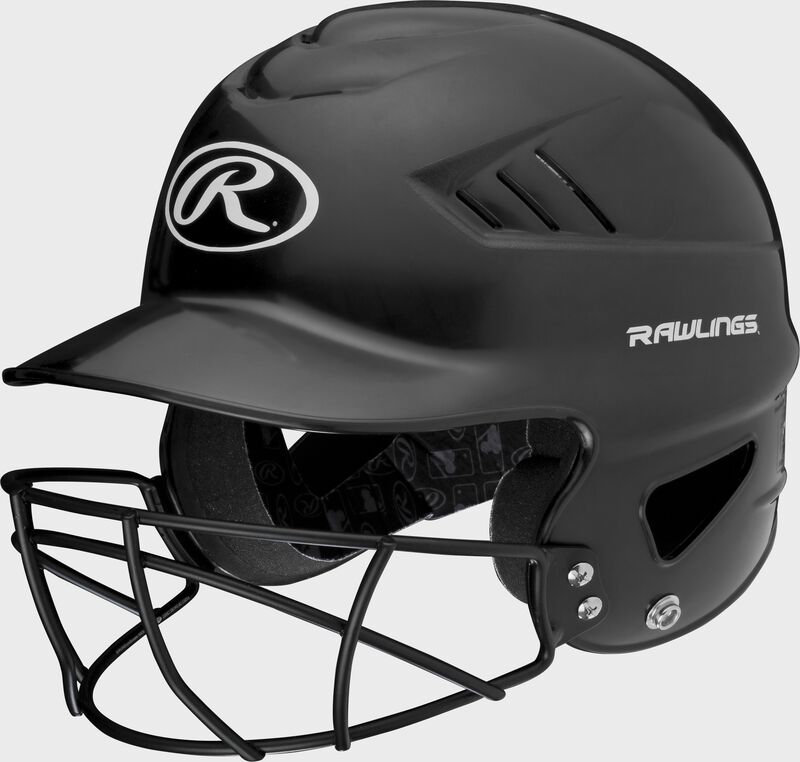 Rawlings Coolflo With Batting Helmet Black | U2vQuBkf